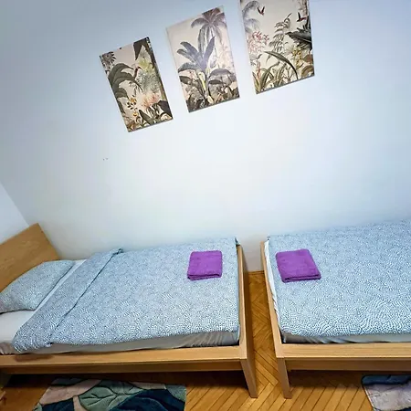 Family & Group Flat With Terrace Near Main Station Apartment Brno